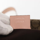 GUCCI GG Supreme Shoulder Bag PVC Beige Gold 201446 Auth 144254-12