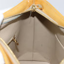 LOUIS VUITTON Monogram Vernis Houston Hand Bag Beige M91004 LV Auth 144259-21