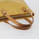 LOUIS VUITTON Monogram Vernis Houston Hand Bag Beige M91004 LV Auth 144259-7