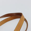 LOUIS VUITTON Monogram Vernis Houston Hand Bag Beige M91004 LV Auth 144259-8