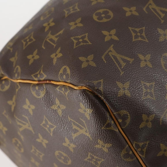 LOUIS VUITTON Monogram Keepall 55 Boston Bag M41424 LV Auth 144262