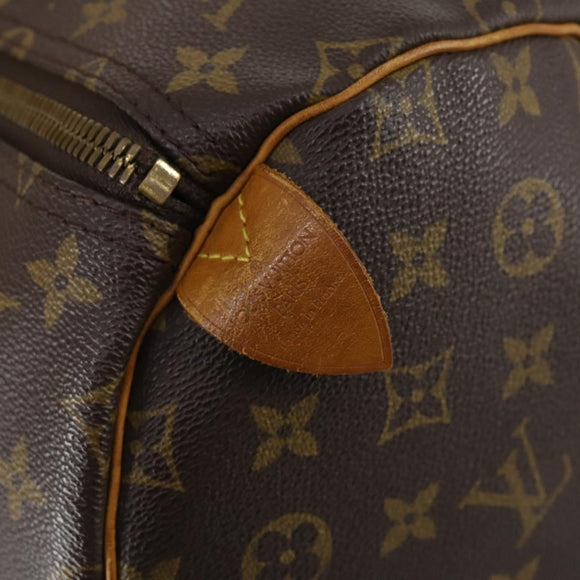 LOUIS VUITTON Monogram Keepall 55 Boston Bag M41424 LV Auth 144262
