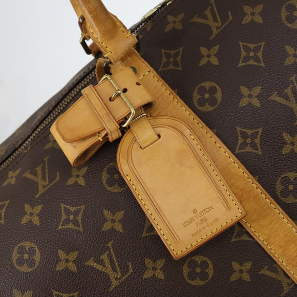 LOUIS VUITTON Monogram Keepall 55 Boston Bag M41424 LV Auth 144262