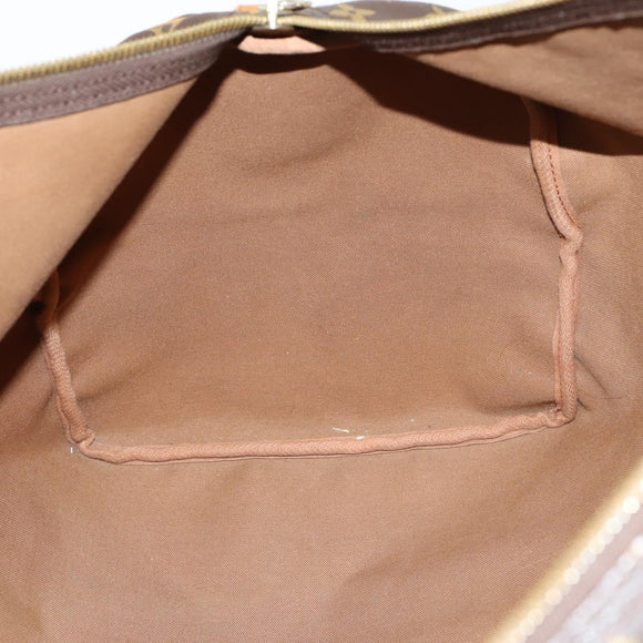 LOUIS VUITTON Monogram Keepall 55 Boston Bag M41424 LV Auth 144262