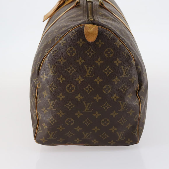 LOUIS VUITTON Monogram Keepall 55 Boston Bag M41424 LV Auth 144262