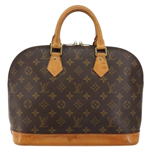 LOUIS VUITTON Monogram Alma Hand Bag M51130 LV Auth 144266