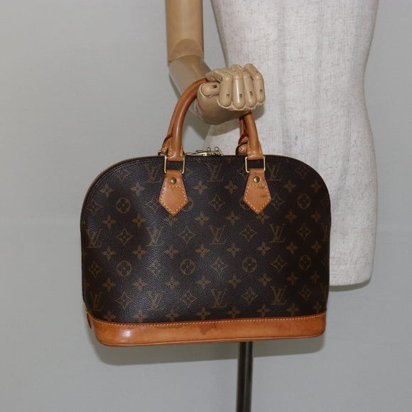 LOUIS VUITTON Monogram Alma Hand Bag M51130 LV Auth 144266A