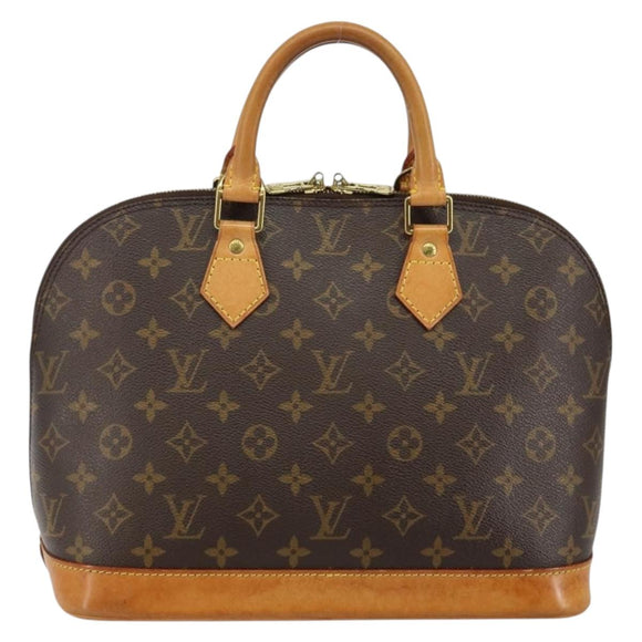 LOUIS VUITTON Monogram Alma Hand Bag M51130 LV Auth 144266