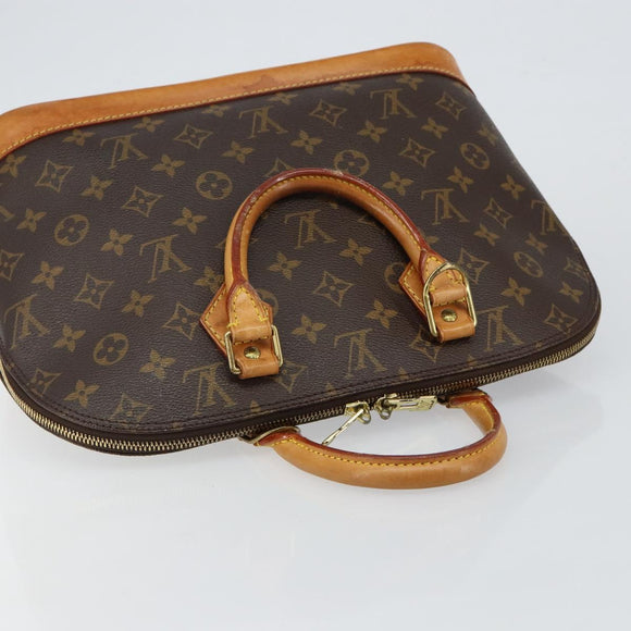 LOUIS VUITTON Monogram Alma Hand Bag M51130 LV Auth 144266