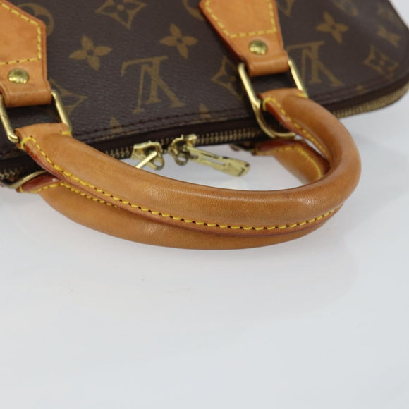 LOUIS VUITTON Monogram Alma Hand Bag M51130 LV Auth 144266