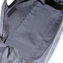 GUCCI GG Canvas Shoulder Bag Black Silver 001 4302 Auth 144270-19