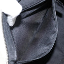 GUCCI GG Canvas Shoulder Bag Black Silver 001 4302 Auth 144270-22