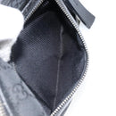 GUCCI GG Canvas Shoulder Bag Black Silver 001 4302 Auth 144270-23