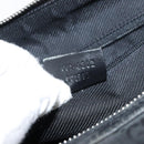 GUCCI GG Canvas Shoulder Bag Black Silver 001 4302 Auth 144270-24