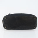 GUCCI GG Canvas Shoulder Bag Black Silver 001 4302 Auth 144270-9