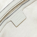 GUCCI GG Canvas Guccissima Mayfair Bag Leather Ivory Gold 257063 Auth 144274-18