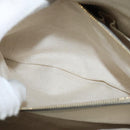 GUCCI GG Canvas Guccissima Mayfair Bag Leather Ivory Gold 257063 Auth 144274-22