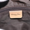 Christian Dior Trotter Canvas Mini Boston Bag Pink Gold Auth 144280-17