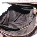 Christian Dior Trotter Canvas Mini Boston Bag Pink Gold Auth 144280-20