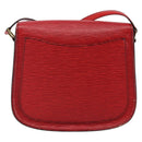 LOUIS VUITTON Epi Saint Cloud GM Shoulder Bag Red M52197 LV Auth 144282-2
