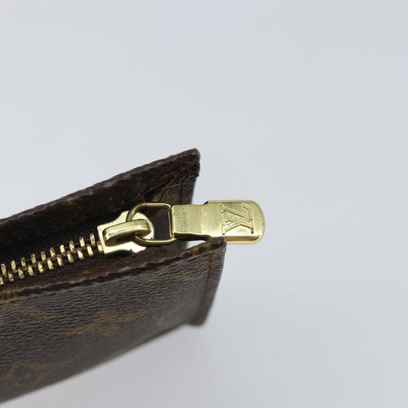 LOUIS VUITTON Monogram Bucket PM Accessory Pouch LV Auth 144292