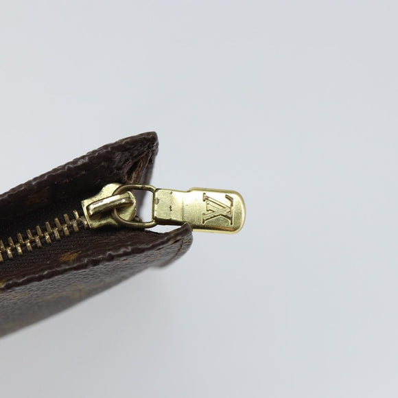 LOUIS VUITTON Monogram Bucket PM Accessory Pouch LV Auth 144293