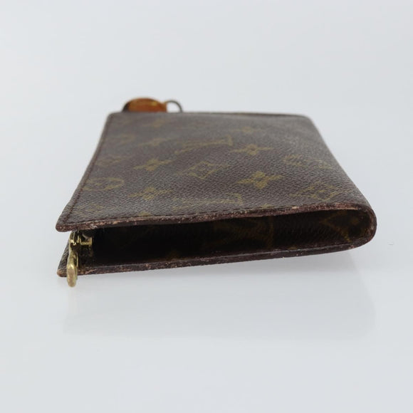 LOUIS VUITTON Monogram Bucket GM Accessory Pouch LV Auth 144294