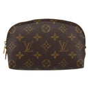 LOUIS VUITTON Monogram Pochette Cosmetic PM Pouch M43998 LV Auth 144295-13
