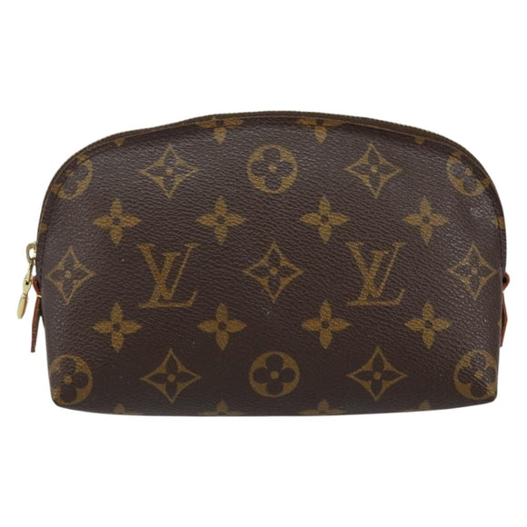 LOUIS VUITTON Monogram Pochette Cosmetic PM Pouch M43998 LV Auth 144295
