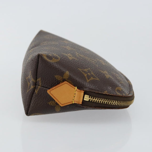 LOUIS VUITTON Monogram Pochette Cosmetic PM Pouch M43998 LV Auth 144295
