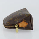 LOUIS VUITTON Monogram Pochette Cosmetic PM Pouch M43998 LV Auth 144295-4