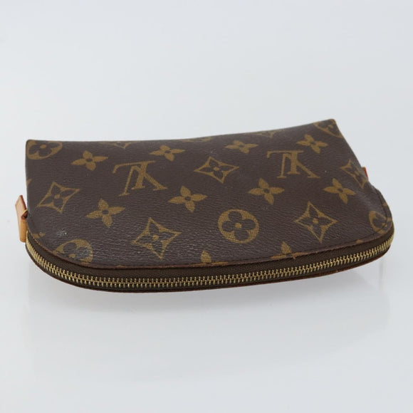 LOUIS VUITTON Monogram Pochette Cosmetic PM Pouch M43998 LV Auth 144295