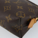 LOUIS VUITTON Monogram Pochette Cosmetic PM Pouch M43998 LV Auth 144295-7
