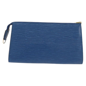 LOUIS VUITTON Epi Pochette Accessoires Pouch Blue M52985 LV Auth 144296 - 0