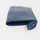 LOUIS VUITTON Epi Pochette Accessoires Pouch Blue M52985 LV Auth 144296-3
