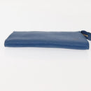 LOUIS VUITTON Epi Pochette Accessoires Pouch Blue M52985 LV Auth 144296-6