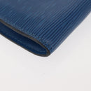 LOUIS VUITTON Epi Pochette Accessoires Pouch Blue M52985 LV Auth 144296-7