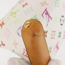 LOUIS VUITTON Monogram Multicolor Eliza Shoulder Bag White M40098 LV Auth 144297-15