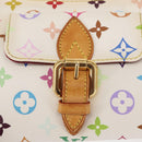 LOUIS VUITTON Monogram Multicolor Eliza Shoulder Bag White M40098 LV Auth 144297-17