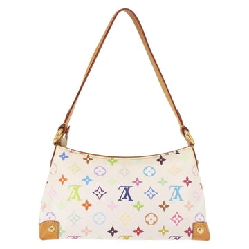 LOUIS VUITTON Monogram Multicolor Eliza Shoulder Bag White M40098 LV Auth 144297 - 0