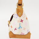 LOUIS VUITTON Monogram Multicolor Eliza Shoulder Bag White M40098 LV Auth 144297-3