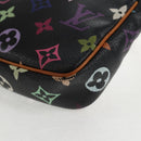 LOUIS VUITTON Monogram Multicolor Pochette Pouch Black M92648 LV Auth 144298V-18