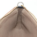 LOUIS VUITTON Monogram Multicolor Pochette Pouch Black M92648 LV Auth 144298V-23