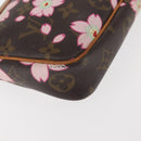 LOUIS VUITTON Cherry Blossom Pochette Accessoires Pouch M92006 LV Auth 144299-9