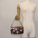 LOUIS VUITTON Cherry Blossom Pochette Accessoires Pouch M92006 LV Auth 144299-21