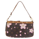 LOUIS VUITTON Cherry Blossom Pochette Accessoires Pouch M92006 LV Auth 144299-2