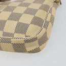 LOUIS VUITTON Damier Azur Mini Pochette Accessoires Pouch N63005 LV Auth 144302-9