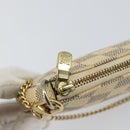 LOUIS VUITTON Damier Azur Mini Pochette Accessoires Pouch N63005 LV Auth 144302-10