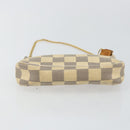 LOUIS VUITTON Damier Azur Mini Pochette Accessoires Pouch N63005 LV Auth 144302-5