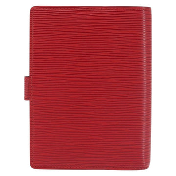LOUIS VUITTON Epi Agenda PM Day Planner Cover Red R20057 LV Auth 144309 - 0